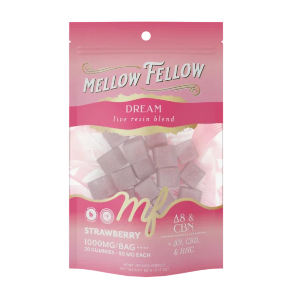 Strawberry 1000mg THC Edibles Australia